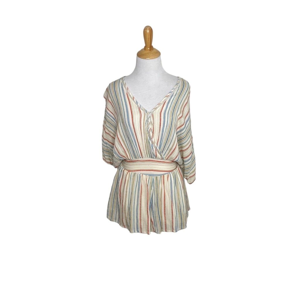 Urban Outfitters UO Moonstruck Surplice Romper Dress Kimono One-Piece Small
